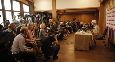 В преддверии закрытия 39 ММКФ состоялась встреча Никиты Михалкова с журналистами